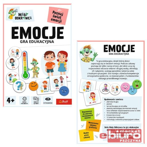 GRA EMOCJE MAŁY ODKRYWCA RODZINA TREFLIKÓW TREFL