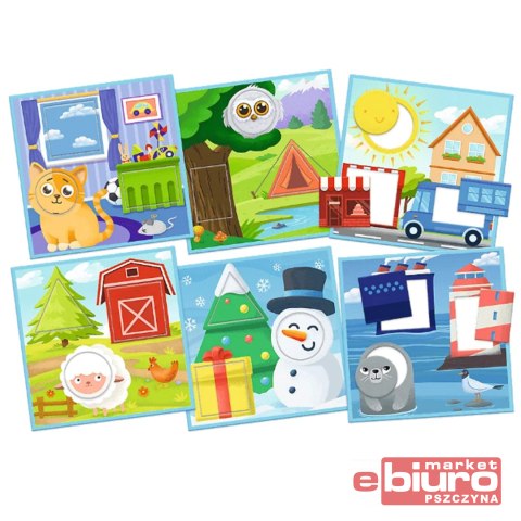 GRA KOLORY I KSZTAŁTY ABC MALUCHA RODZINA TREFLIKÓ