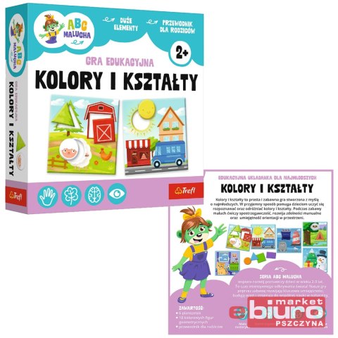 GRA KOLORY I KSZTAŁTY ABC MALUCHA RODZINA TREFLIKÓ