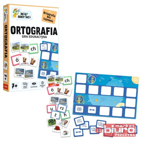 GRA ORTOGRAFIA MAŁY ODKRYWCA 02803 TREFL