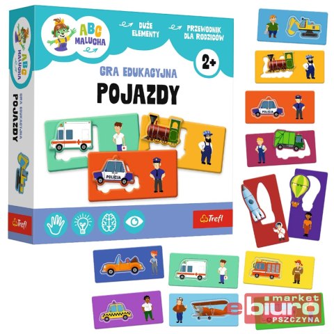 GRA POJAZDY ABC MALUCHA 02907 TREFL