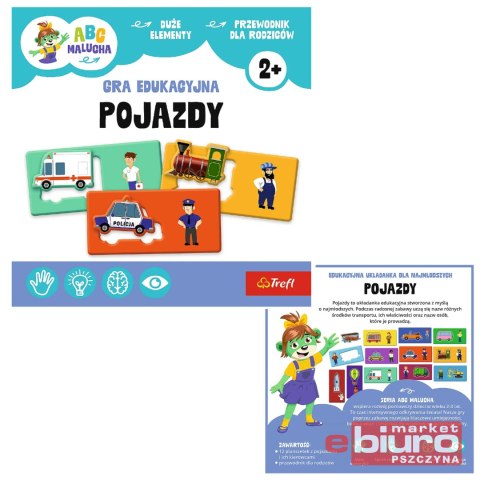GRA POJAZDY ABC MALUCHA 02907 TREFL