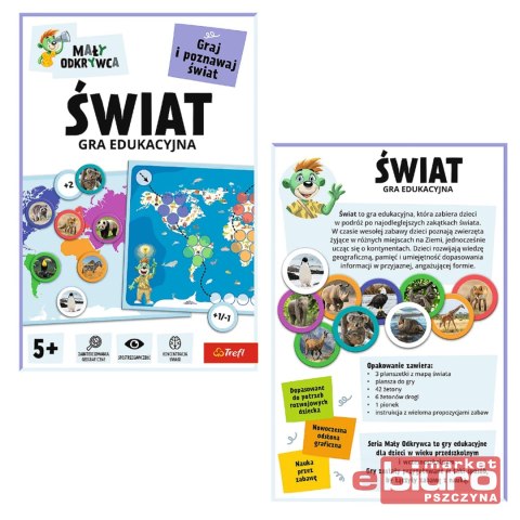 GRA ŚWIAT MAŁY ODKRYWCA RODZINA TREFLIKÓW TREFL