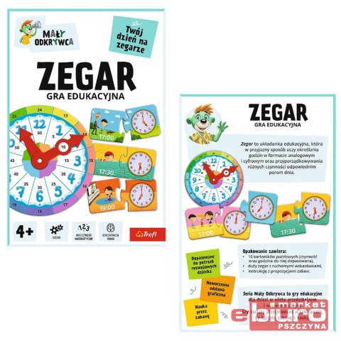 GRA ZEGAR MAŁY ODKRYWCA 02809 TREFL
