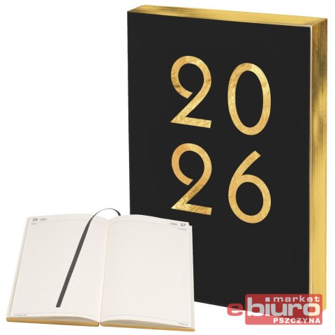 KALENDARZ ART A5 DNS CZARNY ANTRA