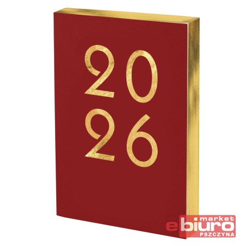 KALENDARZ ART A5 DNS CZERWONY ANTRA