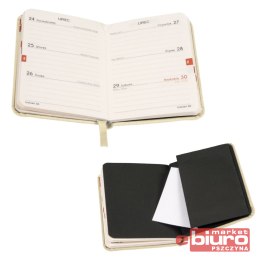 KALENDARZ AWANGARDA A7 BEŻOWY TDW ANTRA