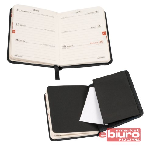 KALENDARZ AWANGARDA A7 CZARNY TDW ANTRA