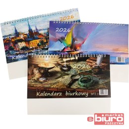 KALENDARZ BIURKOWY POZIOMY BPZ 3 135X260 DARRIEUS