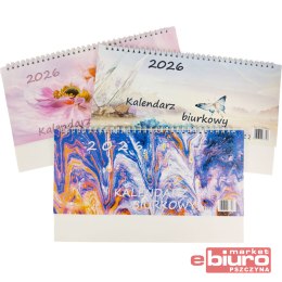 KALENDARZ BIURKOWY POZIOMY NA SPIRALI BPZ 2 130X290 DARRIEUS