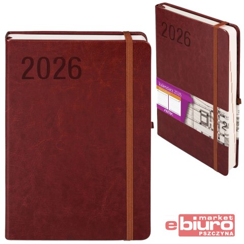 KALENDARZ FORMALIZM A5 BRĄZOWY DNS ANTRA