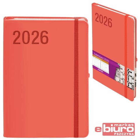 KALENDARZ FORMALIZM A5 KORALOWY TDW ANTRA