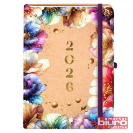 KALENDARZ KRAFT A5 KWIATY TNS ANTRA