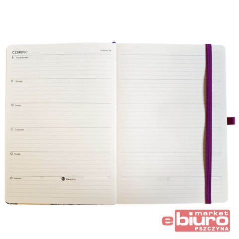 KALENDARZ KRAFT A5 LILIE TNS ANTRA