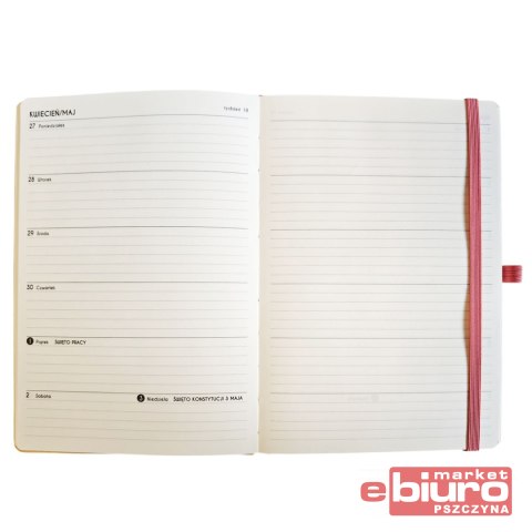 KALENDARZ KRAFT A5 LUSTRO TNS ANTRA