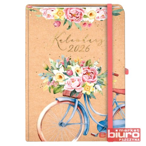 KALENDARZ KRAFT A5 ROWER TNS ANTRA