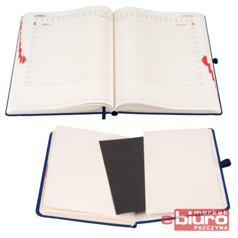 KALENDARZ MEMOFIX A4 DNS GRANATOWY ANTRA