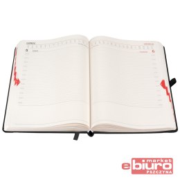 KALENDARZ MEMOFIX A5 DNS CZARNY ANTRA