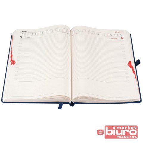 KALENDARZ MEMOFIX A5 DNS GRANATOWY ANTRA