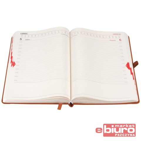 KALENDARZ MEMOFIX A5 DNS MOCHA MOUSSE ANTRA