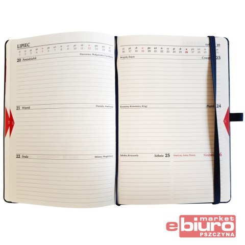 KALENDARZ MEMOFIX A5 TDW GRANATOWY ANTRA