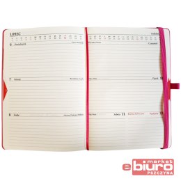 KALENDARZ MEMOFIX A5 TDW RÓŻOWY ANTRA