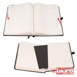 KALENDARZ MEMOFIX B6 DNS CZARNY ANTRA