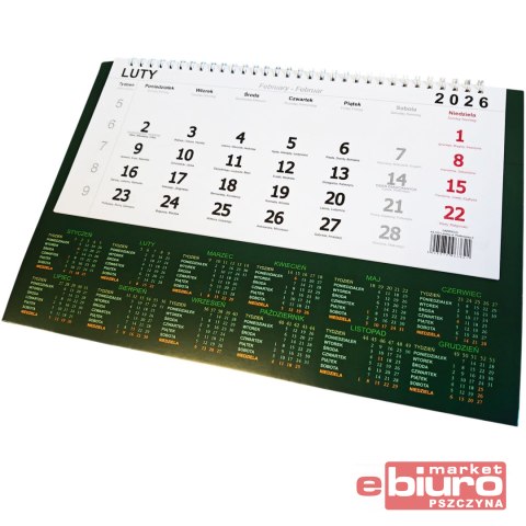 KALENDARZ TRÓJDZIELNY NA SPIRALI DARRIEUS