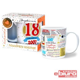 KUBEK PREMIUM 18 CZERWONY PASSION