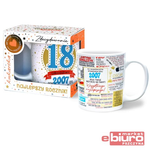 KUBEK PREMIUM 18 NIEBIESKI PASSION