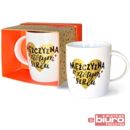 KUBEK TOP-014 MĘŻCZYZNA O ZŁOTYM SERCU PASSION