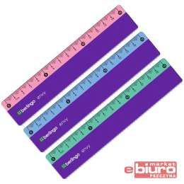 LINIJKA ENVY 15CM PLASTIK MIX KOL BERLINGO