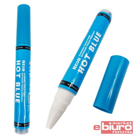 MAZAK KREDOWY ZMYWALNY XXL NEON NIEBIESKI ASTRA