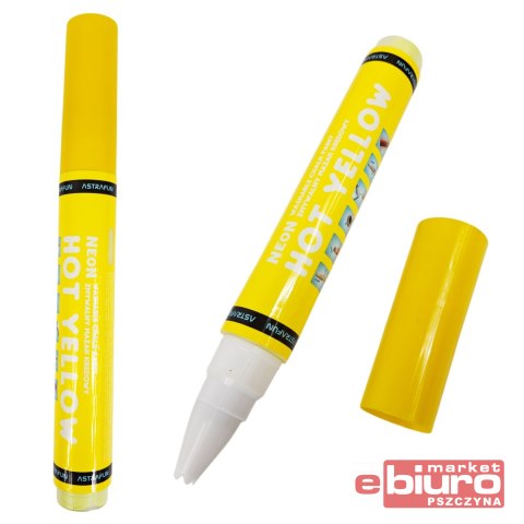 MAZAK KREDOWY ZMYWALNY XXL NEON ŻÓŁTY ASTRA