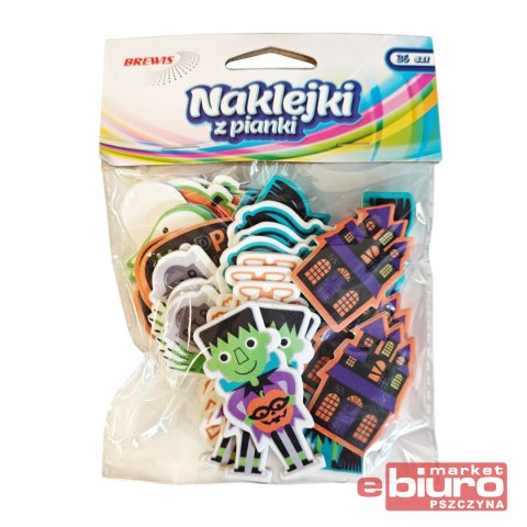 NAKLEJKI HALLOWEEN PVH6 BREWIS