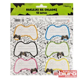 NAKLEJKI NA OKŁADKĘ 2 12SZT PAD HENRY
