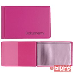 OKŁADKA NA DOKUMENTY MAŁE PINK BIURFOL