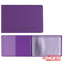 OKŁADKA NA DOKUMENTY MAŁE VIOLET BIURFOL