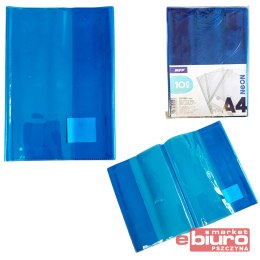 OKŁADKA NA ZESZYT A4 180MIC NEON BLUE A'10 MFP