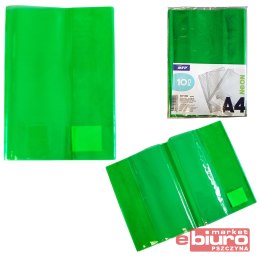 OKŁADKA NA ZESZYT A4 180MIC NEON GREEN A'10 MFP