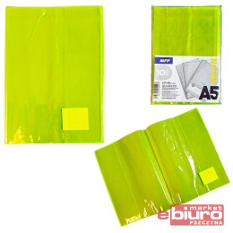 OKŁADKA NA ZESZYT A5 180MIC NEON YELLOW A'10 MFP