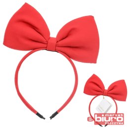 OPASKA KOKARDA CZERWONY 18X21CM PARTYDECO