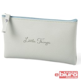 PIÓRNIK SASZETKA LITTLE THINGS GREENISH GRAY 21X8C