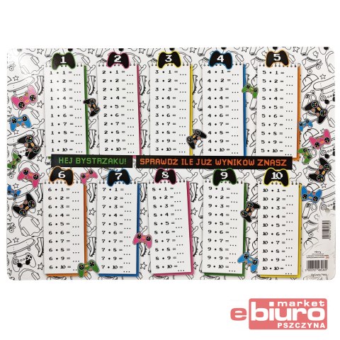 PODKŁAD B3 TABLICZKA MNOŻENIA PAD HENRY