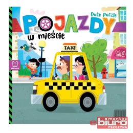 POJAZDY W MIEŚCIE DUŻE PUZZLE