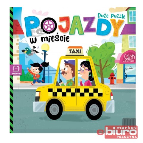 POJAZDY W MIEŚCIE DUŻE PUZZLE