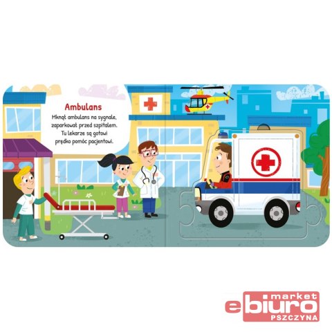 POJAZDY W MIEŚCIE DUŻE PUZZLE