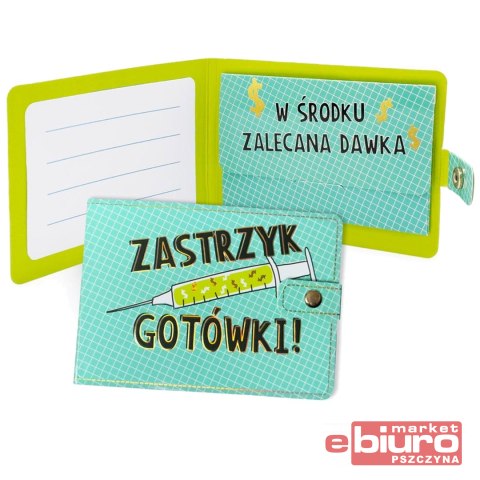 PORTFELIK POR-002 ZASTRZYK GOTÓWKI PASSION