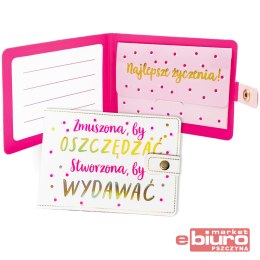 PORTFELIK POR-007 ZMUSZONA BY OSZCZĘDZAĆ PASSION