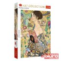 PUZZLE 1000 ART COLLECTION DAMA Z WACHLARZEM TREFL